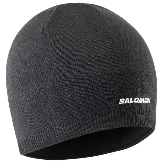 Zdjęcie produktu Salomon Beanie C18471, Męskie, Czarne, czapki, poliester, rozmiar: OSFA