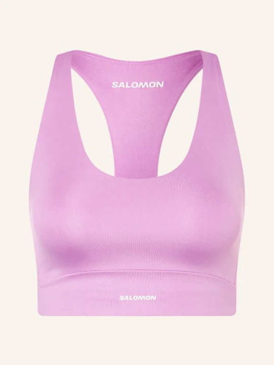 Zdjęcie produktu Salomon Biustonosz Sportowy Shakeout Core pink JASNOFIOLETOWY