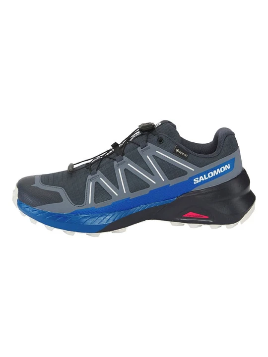 Zdjęcie produktu SALOMON Buty "SPEEDCROSS PEAK GORE-TEX" w kolorze granatowym do biegania rozmiar: 44