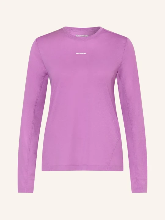Zdjęcie produktu Salomon Koszulka Do Biegania Shkout Core pink LILA