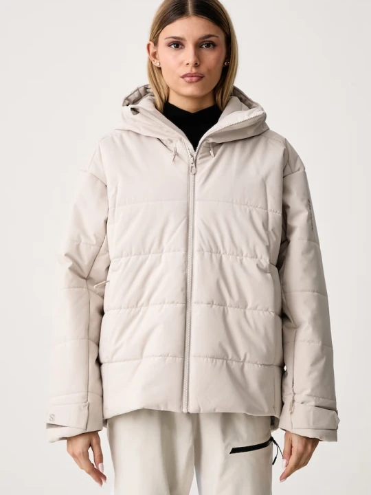 Zdjęcie produktu Salomon kurtka narciarska damska WHITELIGHT beżowy