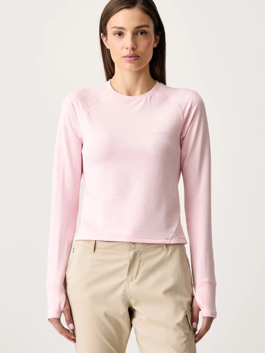 Zdjęcie produktu Salomon longsleeve sportowy damski różowy