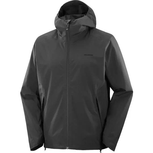 Zdjęcie produktu Salomon Outscape 2L Sol M LC2539200, Męskie, Czarne, kurtki, poliester, rozmiar: L