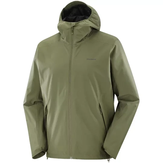 Zdjęcie produktu Salomon Outscape 2L Sol M LC2741600, Męskie, Zielone, kurtki, poliester, rozmiar: L