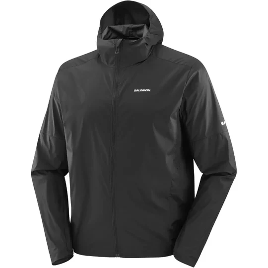 Zdjęcie produktu Salomon Sense Aero Wind JKT M LC2743000, Męskie, Czarne, kurtki, poliamid, rozmiar: 2XL