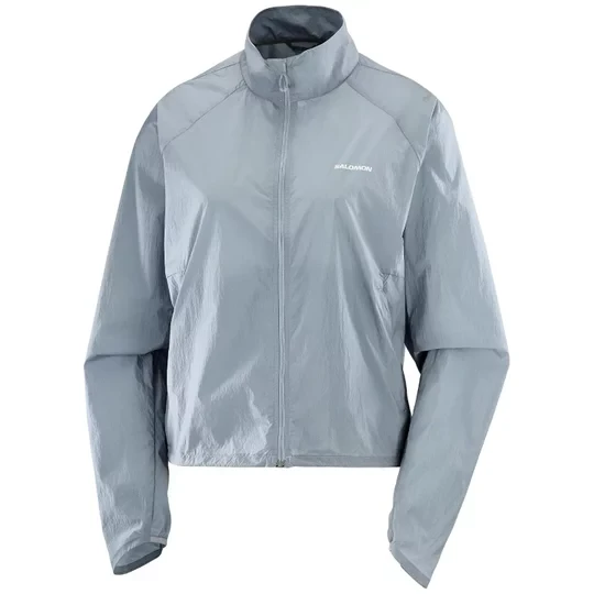 Zdjęcie produktu Salomon SHKout FLY JKT W LC2844000, Damskie, Niebieskie, kurtki, poliester, rozmiar: L