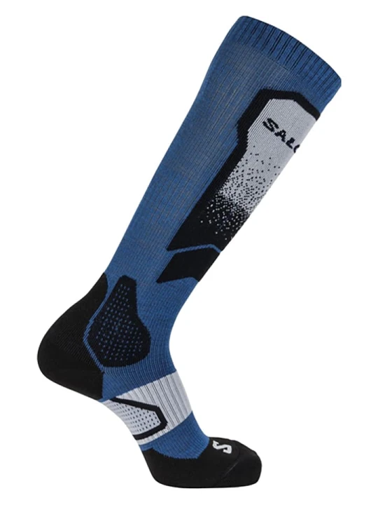 Zdjęcie produktu SALOMON Skarpety narciarskie "S / S / MAX" w kolorze niebiesko-czarnym rozmiar: 36-38