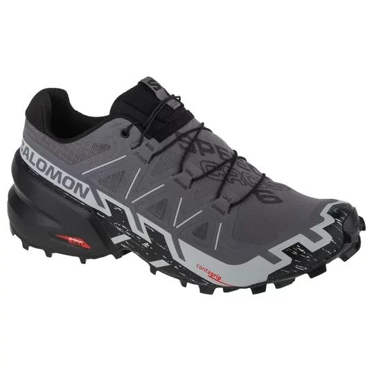 Zdjęcie produktu Salomon Speedcross 6 417380, Męskie, Szare, buty do biegania, tkanina, rozmiar: 42