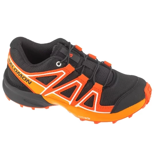 Zdjęcie produktu Salomon Speedcross Jr L47724500, Dla chłopca, Czarne, buty do biegania, tkanina, rozmiar: 33
