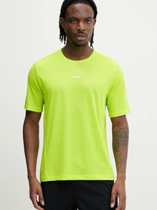 Zdjęcie produktu Salomon t-shirt treningowy zielony