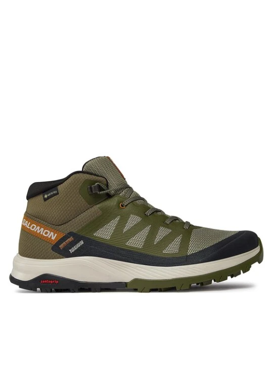 Zdjęcie produktu Salomon Trekkingi Outrise Mid GORE-TEX L47143600 Khaki