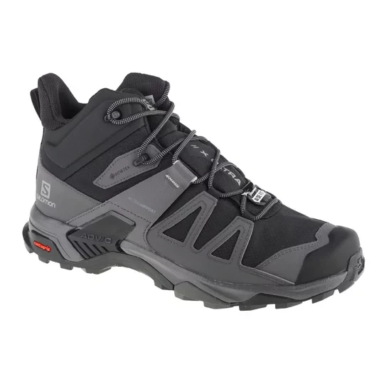 Zdjęcie produktu Salomon X Ultra 4 Mid Wide GTX 412946, Męskie, Czarne, buty trekkingowe, tkanina, rozmiar: 42