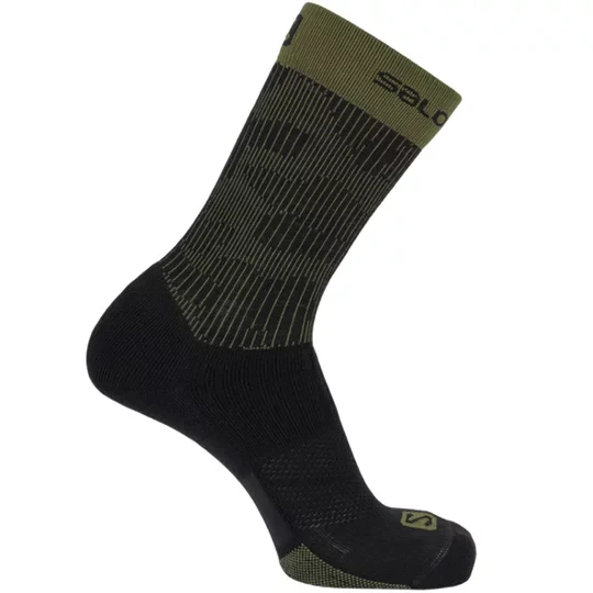 Zdjęcie produktu Salomon X Ultra Mid Socks C15556, Unisex, Zielone, skarpetki, poliamid, rozmiar: 39-41