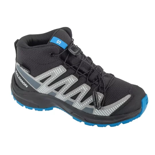 Zdjęcie produktu Salomon XA Pro 3D V8 Mid WP J L47729800, Dla chłopca, Czarne, buty trekkingowe, tkanina, rozmiar: 31