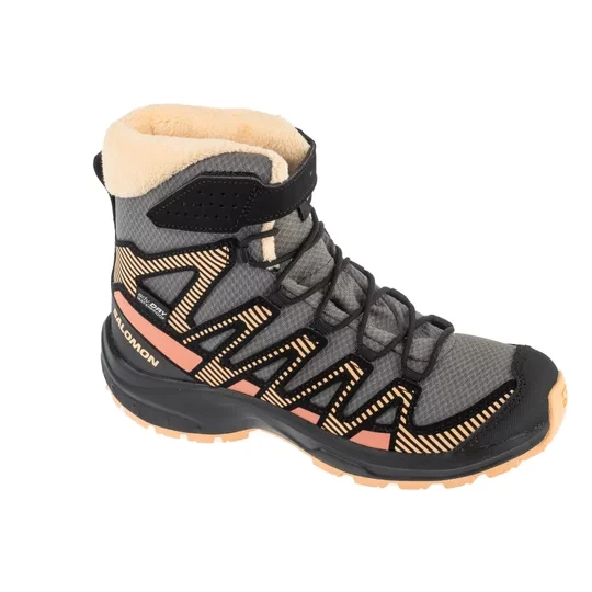 Zdjęcie produktu Salomon XA Pro 3D V8 Winter CSWP J L47780000, Dla chłopca, Szare, buty trekkingowe, tkanina, rozmiar: 31