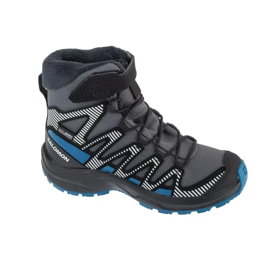 Zdjęcie produktu Salomon XA Pro 3D V8 Winter SCWP J L47857400, Dla chłopca, Szare, buty trekkingowe, tkanina, rozmiar: 31