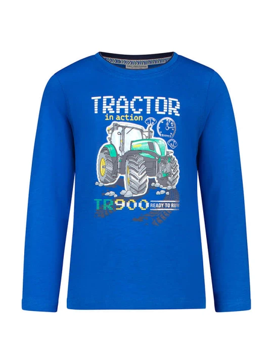Zdjęcie produktu Salt and Pepper Koszulka "Tractor" w kolorze niebieskim rozmiar: 104/110