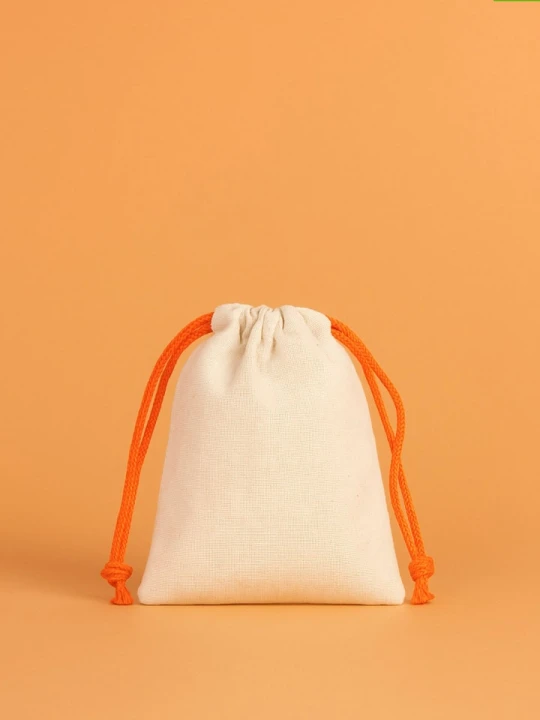 Zdjęcie produktu Samimi Worki (10 szt.) w kolorze beżowo-pomarańczowym - 13 x 10 cm rozmiar: onesize