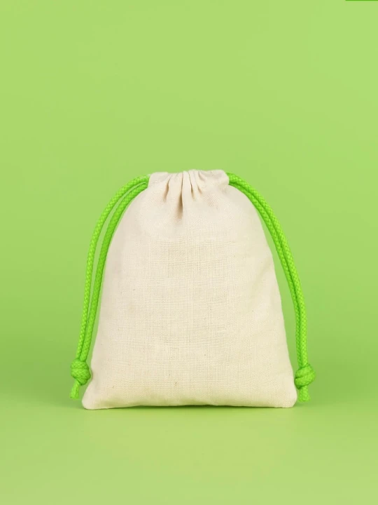 Zdjęcie produktu Samimi Worki (10 szt.) w kolorze beżowo-zielonym - 13 x 10 cm rozmiar: onesize