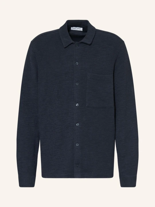 Zdjęcie produktu Samsøe Samsøe Bluza Bouclé Sakore blau GRANATOWY