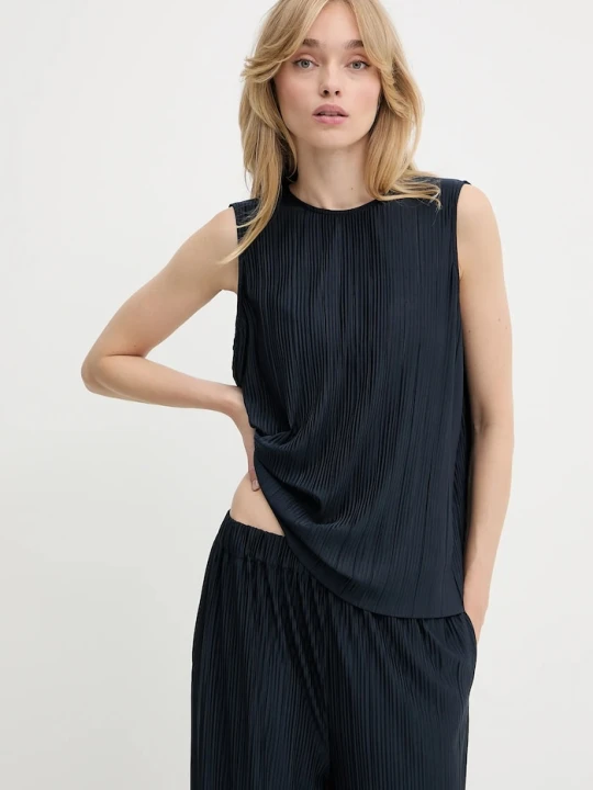 Zdjęcie produktu Samsoe Samsoe bluzka SAUMA Samsøe Samsøe granatowy