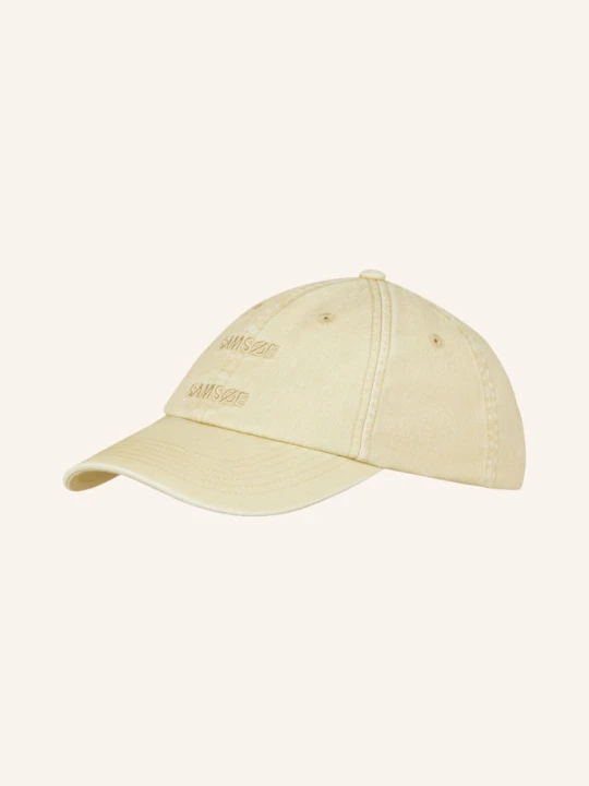 Zdjęcie produktu Samsøe Samsøe Jeansowa Czapka Z Daszkiem beige