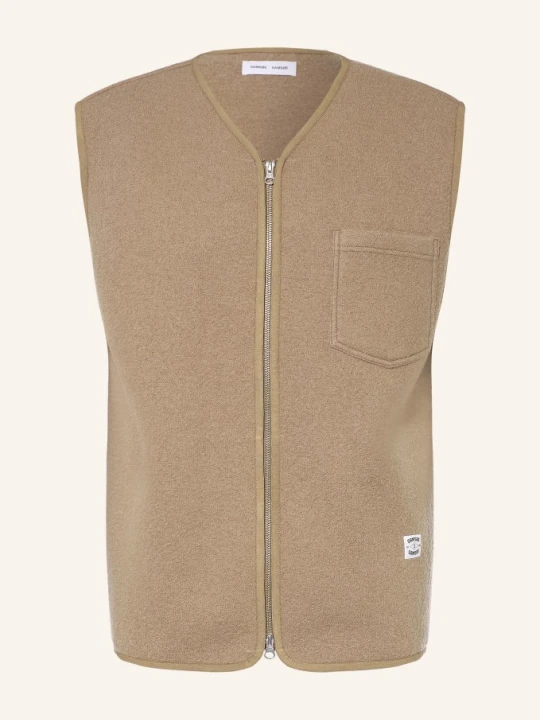 Zdjęcie produktu Samsøe Samsøe Kamizelka Sahannes beige JASNOBRĄZOWY