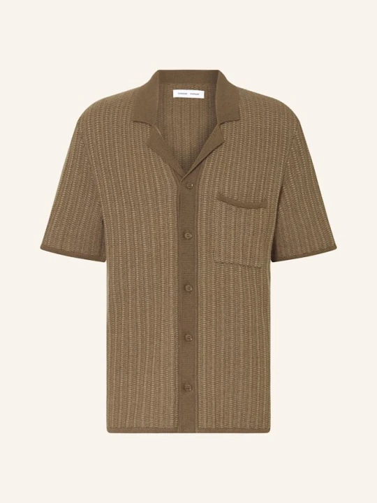 Zdjęcie produktu Samsøe Samsøe Koszula Z Klapami Sarhys Comfort Fit braun KHAKI
