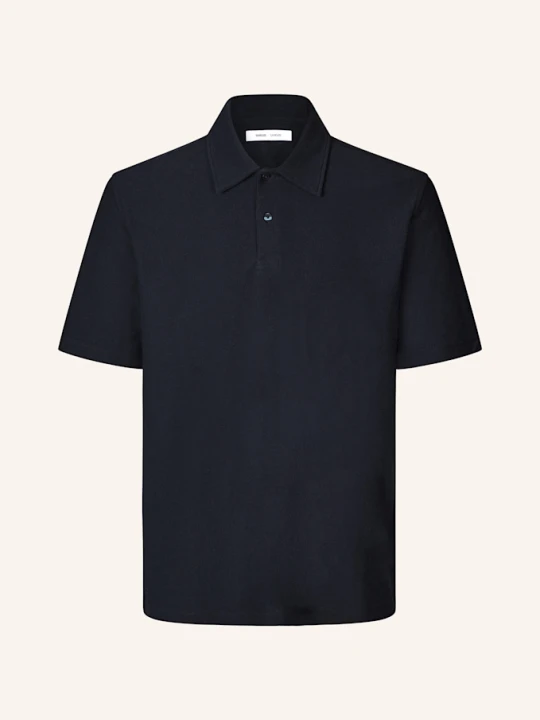 Zdjęcie produktu Samsøe Samsøe Koszulka Polo Z Dżerseju Sakvistbro Regular Fit blau GRANATOWY