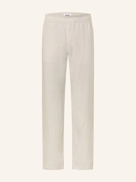 Zdjęcie produktu Samsøe Samsøe Spodnie Z Lnu Sajabari Regular Fit beige