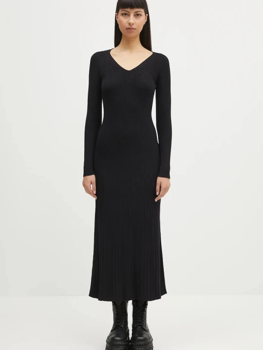 Zdjęcie produktu Samsoe Samsoe sukienka Sacheryl V-Neck Samsøe Samsøe