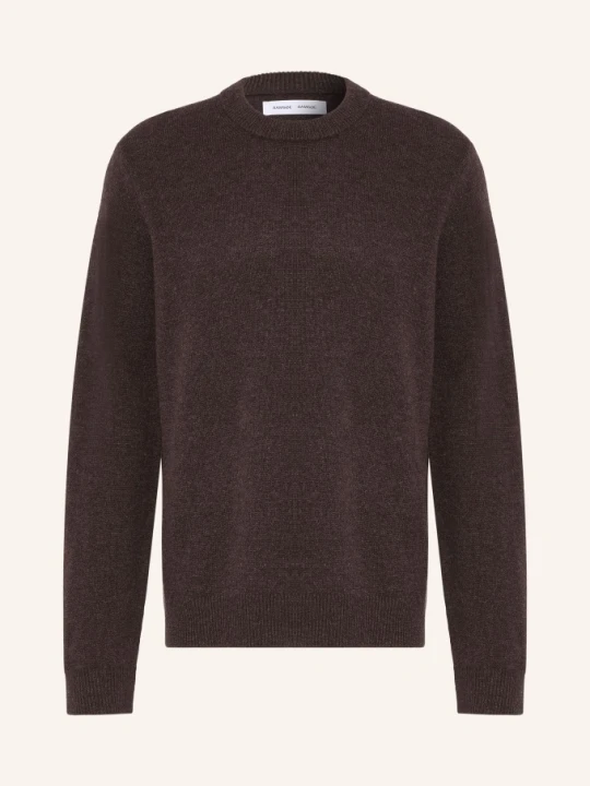 Zdjęcie produktu Samsøe Samsøe Sweter Isak braun CIEMNOBRĄZOWY