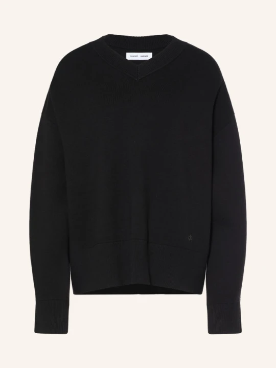Zdjęcie produktu Samsøe Samsøe Sweter Salissy schwarz CZARNY