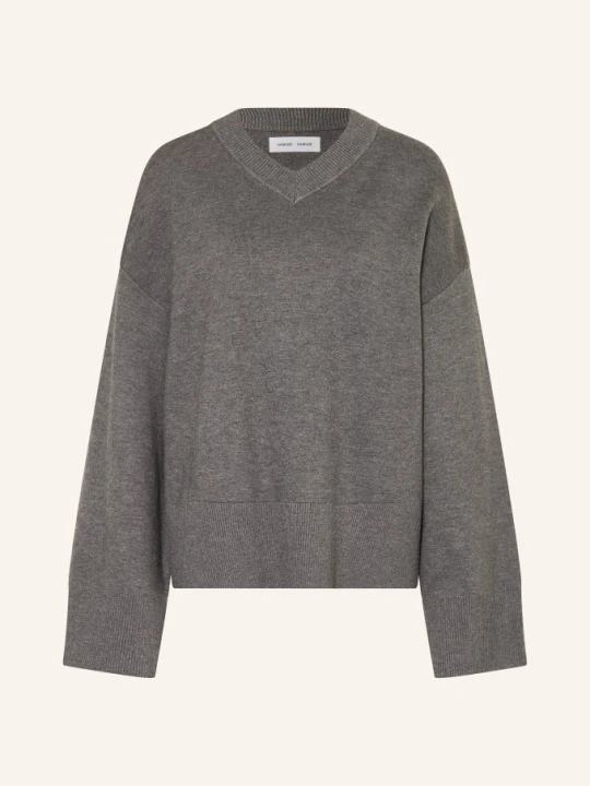 Zdjęcie produktu Samsøe Samsøe Sweter Salula grau CZIEMNOSZARY