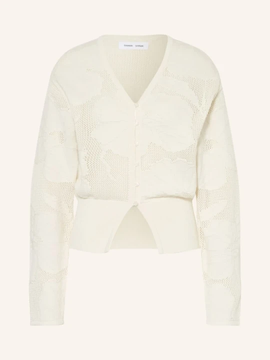 Zdjęcie produktu Samsøe Samsøe Sweter Sapoppie weiss KREMOWY
