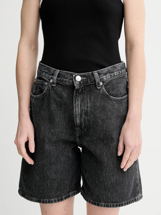 Zdjęcie produktu Samsoe Samsoe szorty jeansowe SASHELLY Samsøe Samsøe szary