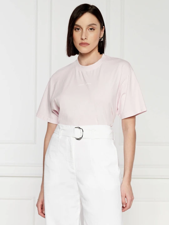 Zdjęcie produktu Samsøe Samsøe T-shirt Eira | Loose fit pudrowy róż