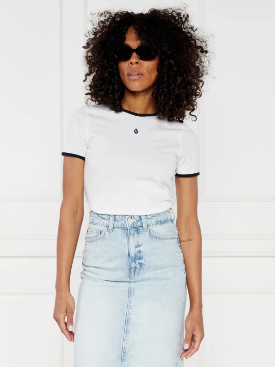 Zdjęcie produktu Samsøe Samsøe T-shirt | Regular Fit biały