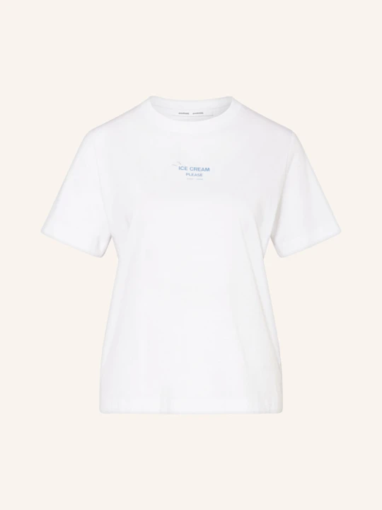 Zdjęcie produktu Samsøe Samsøe T-Shirt Sacamino weiss BIAŁY