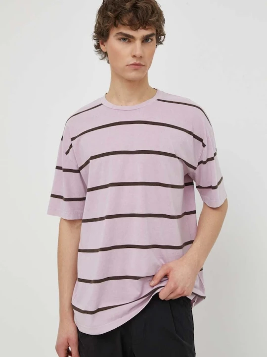 Zdjęcie produktu Samsoe Samsoe t-shirt SAHAKEEM Samsøe Samsøe różowy