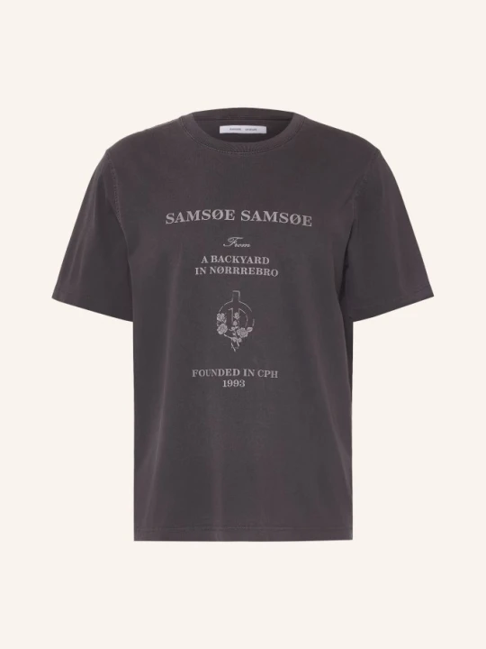 Zdjęcie produktu Samsøe Samsøe T-Shirt Sathomas schwarz CZIEMNOSZARY