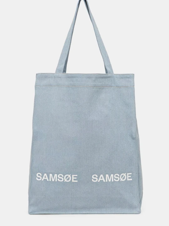 Zdjęcie produktu Samsoe Samsoe torba jeansowa SALUCA Samsøe Samsøe niebieski