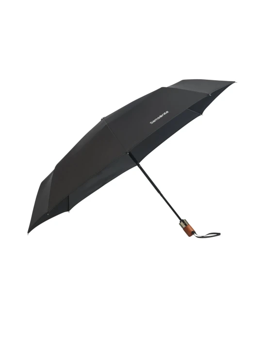 Zdjęcie produktu Samsonite Parasol WOOD CLASSIC S-3 SECT. AUTO O / C SHORT czarny