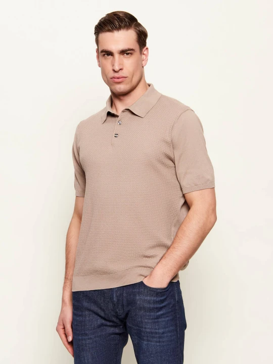 Zdjęcie produktu Sand Copenhagen Polo Retro | Regular Fit beżowy