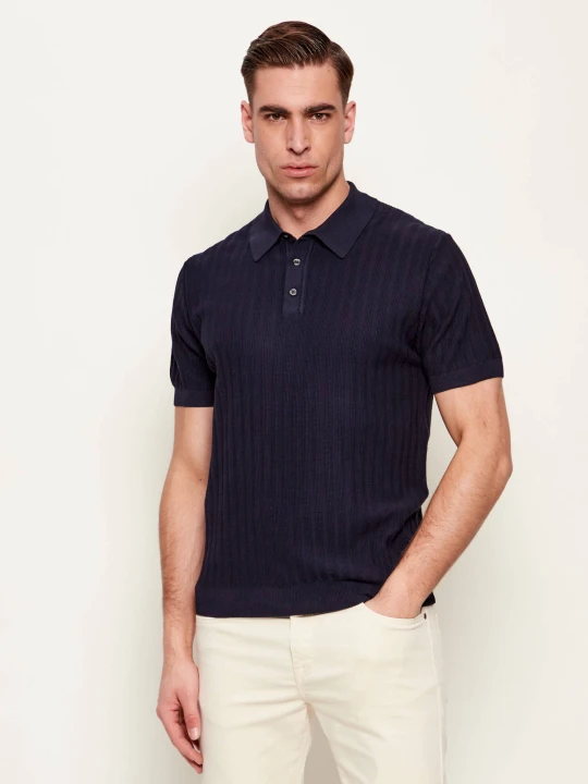 Zdjęcie produktu Sand Copenhagen Polo Rico | Regular Fit granatowy