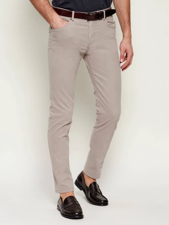 Zdjęcie produktu Sand Copenhagen Spodnie Burton NS | Slim Fit beżowy