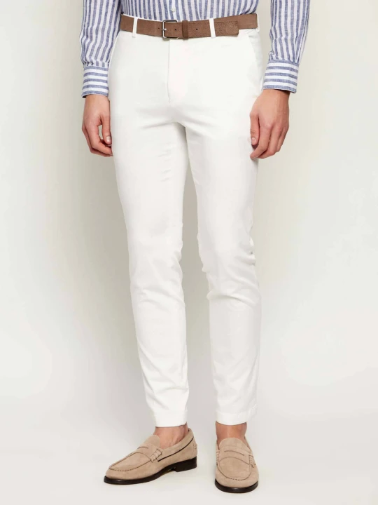 Zdjęcie produktu Sand Copenhagen Spodnie chino Craig SS | Slim Fit ecru