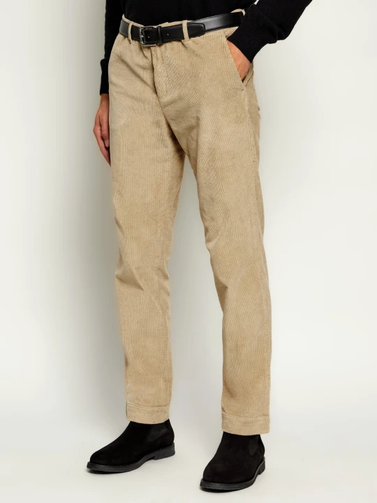Zdjęcie produktu Sand Copenhagen Spodnie chino Dolan | Slim Fit | sztruks beżowy