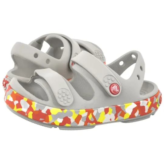 Zdjęcie produktu Sandałki Crocband Cruiser Glow Confetti Sandal Kids Atmosphere / Flame 212528-1X8 (CR434-b) Crocs