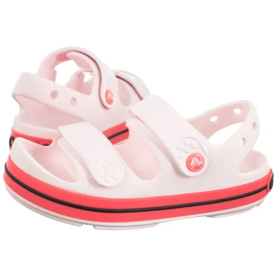 Zdjęcie produktu Sandałki Crocband Cruiser Neon Band Sandal Kid's Bubble Ice / Pink Blast 213345-7DE (CR426-a) Crocs
